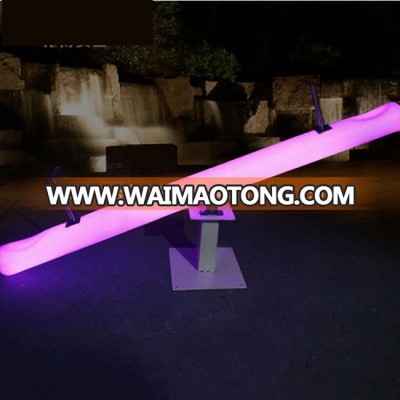 2018 New Design Colorful Funny Waterproof LED Seesaw Please Seesaw in 16 Colors Changing